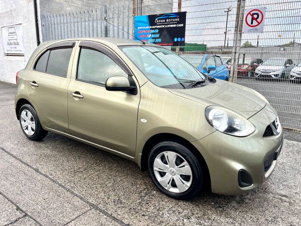 Nissan March Hatchback, Petrol, 2016, Gold