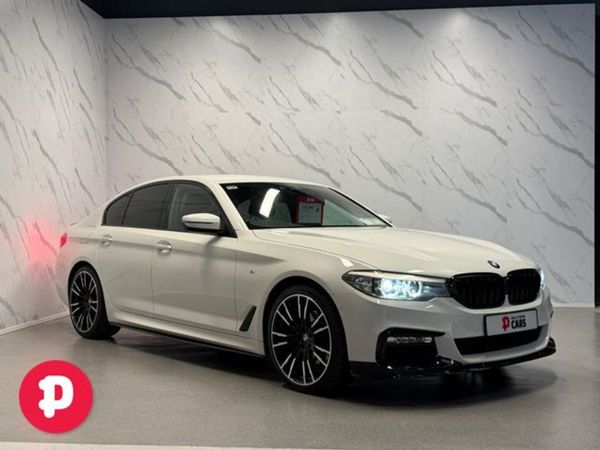BMW 5-Series Saloon, Diesel, 2017, White