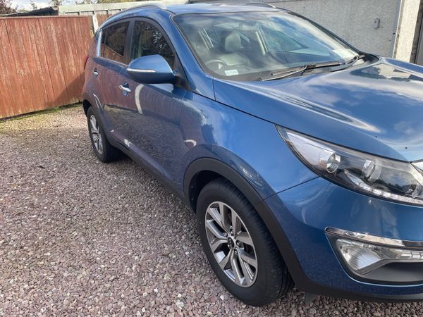 Kia Sportage SUV, Diesel, 2014, Blue
