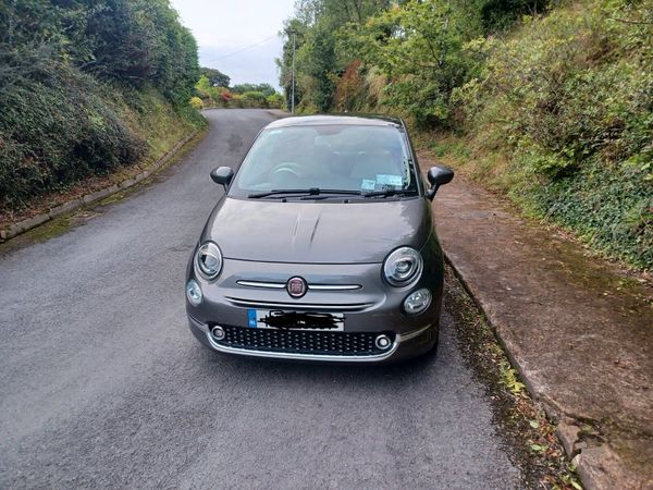 Fiat 500 Hatchback, Petrol, 2018, Grey
