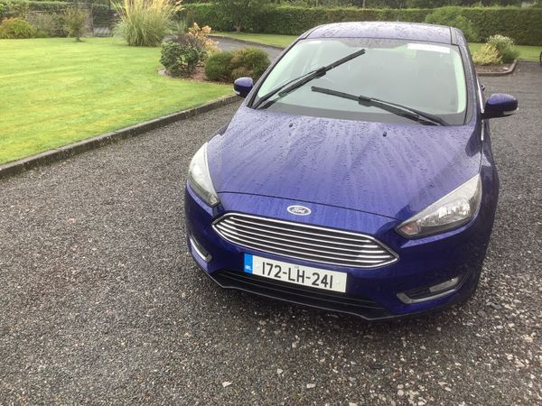 Ford Focus Hatchback, Petrol, 2017, Blue