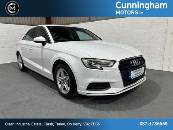 Audi A3 Saloon, Petrol, 2018, White