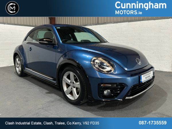 Volkswagen Beetle Hatchback, Petrol, 2017, Blue
