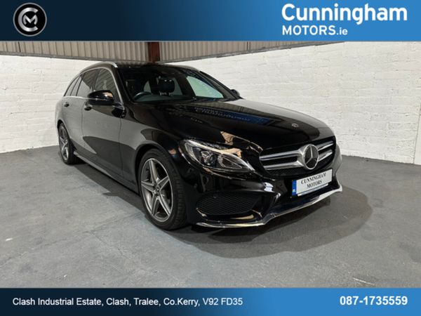 Mercedes-Benz C-Class Estate, Petrol, 2018, Black