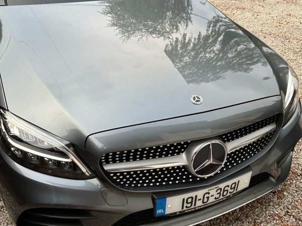Mercedes-Benz C-Class Saloon, Petrol Hybrid, 2019, Grey