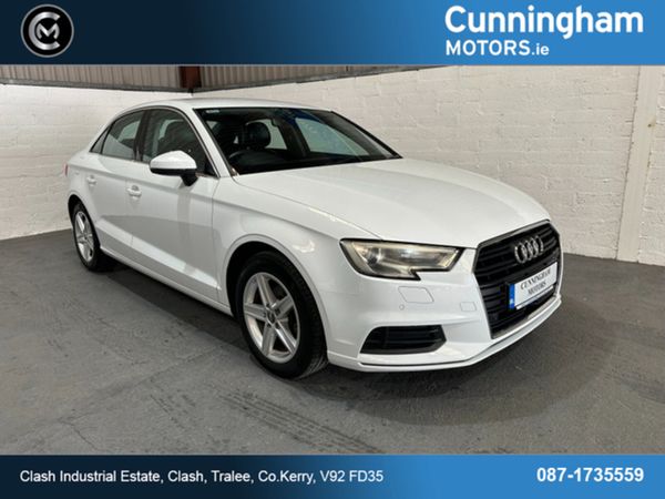 Audi A3 Saloon, Petrol, 2017, White