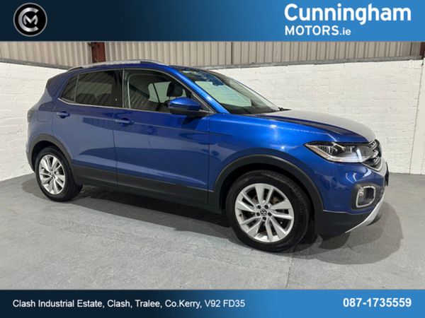 Volkswagen T-Cross Estate/Jeep, Petrol, 2023, Blue