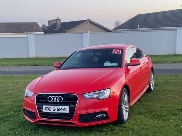 Audi A5 Hatchback, Diesel, 2013, Red