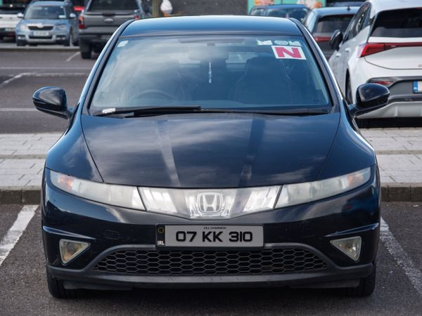 Honda Civic Hatchback, Petrol, 2007, Black