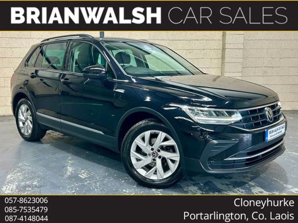 Volkswagen Tiguan SUV, Diesel, 2021, Black