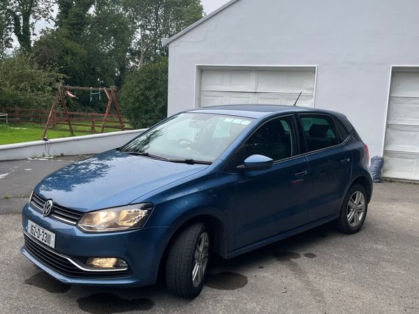 Volkswagen Polo Hatchback, Petrol, 2016, Blue