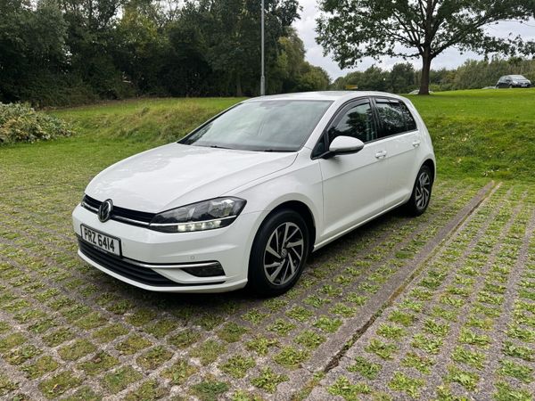 Volkswagen Golf Hatchback, Petrol, 2019, White