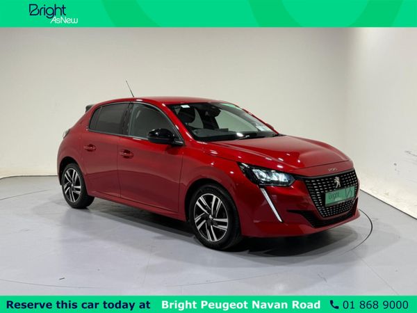 Peugeot 208 Hatchback, Petrol, 2022, Red