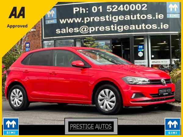 Volkswagen Polo Hatchback, Petrol, 2018, Red