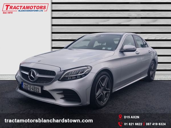 Mercedes-Benz C-Class Saloon, Petrol Hybrid, 2020, Grey