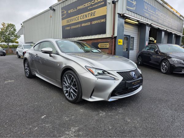 Lexus RC Coupe, Petrol Hybrid, 2016, Silver
