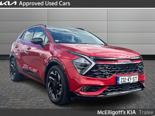 Kia Sportage MPV, Diesel Hybrid, 2023, Red