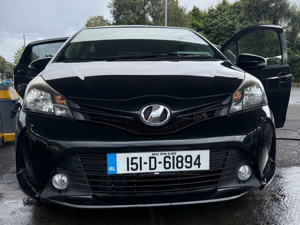 Toyota Vitz Hatchback, Petrol, 2015, Black