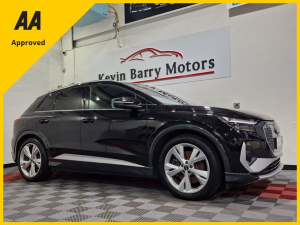 Audi Q4 e-tron SUV, Electric, 2023, Black
