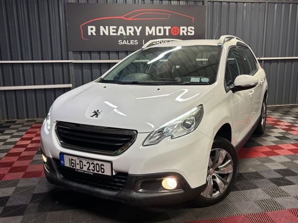 Peugeot 2008 SUV, Petrol, 2016, White