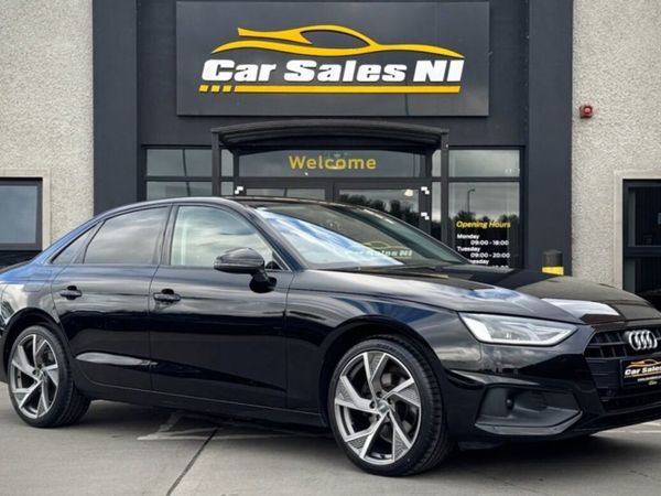 Audi A4 Saloon, Diesel, 2021, Black