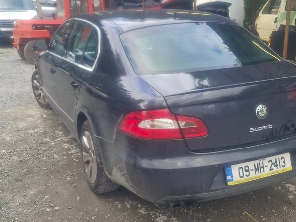 Skoda Superb Saloon, Diesel, 2009, Black