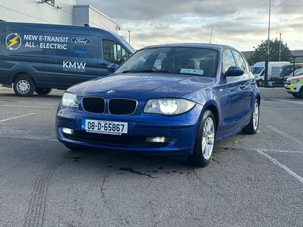 BMW 1-Series Hatchback, Diesel, 2008, Blue