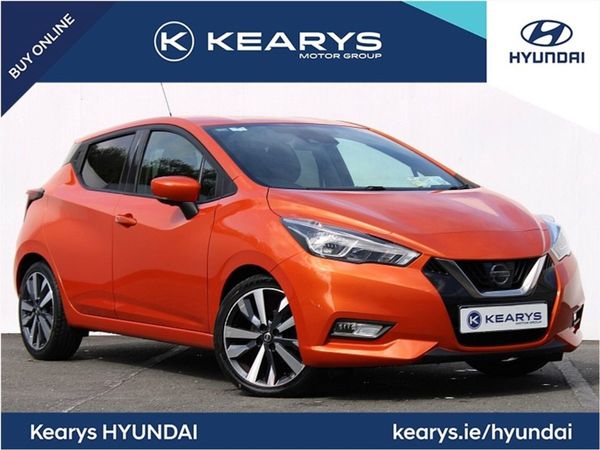 Nissan Micra Hatchback, Petrol, 2018, Orange