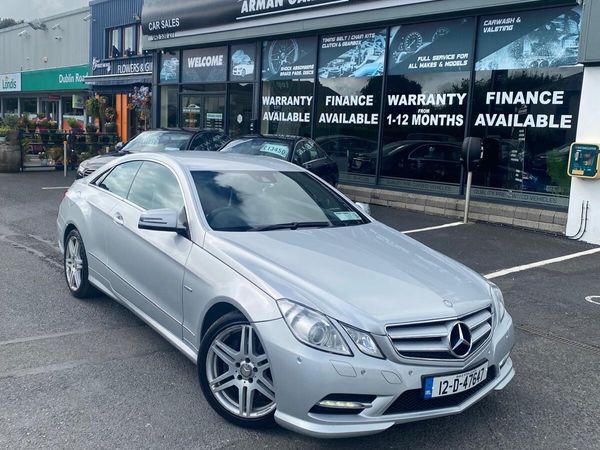 Mercedes-Benz E-Class Coupe, Diesel, 2012, Silver
