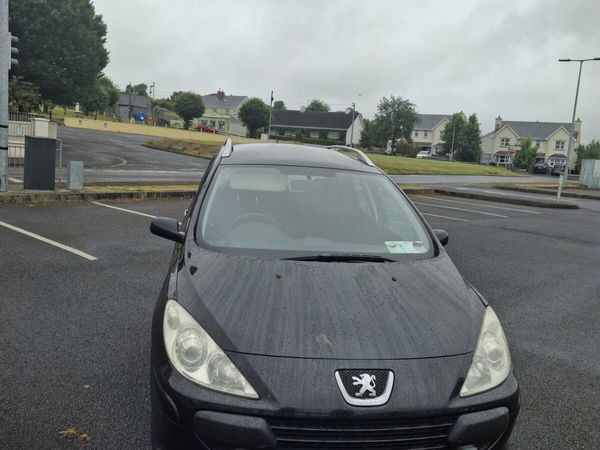Peugeot 307 Estate, Diesel, 2008, Black