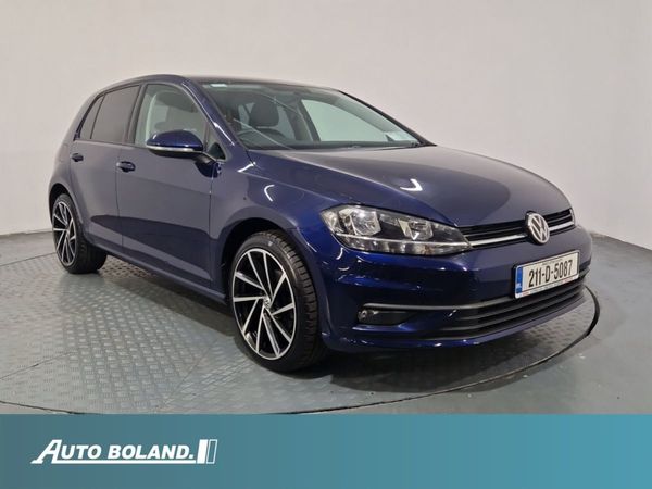 Volkswagen Golf Estate, Petrol, 2021, Blue