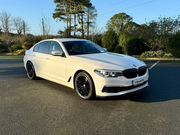 BMW 5-Series Saloon, Diesel, 2017, White