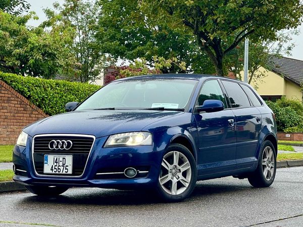Audi A3 Hatchback, Petrol, 2014, Blue