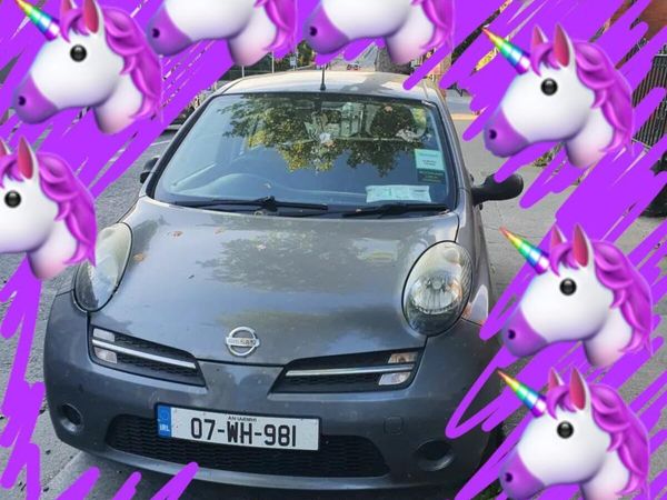 Nissan Micra Hatchback, Petrol, 2007, Grey