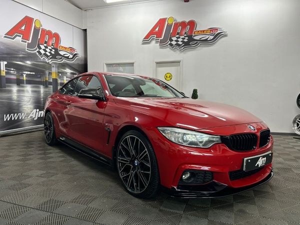 BMW 4-Series Coupe, Diesel, 2014, Red