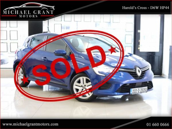 Renault Clio Hatchback, Petrol, 2022, Blue