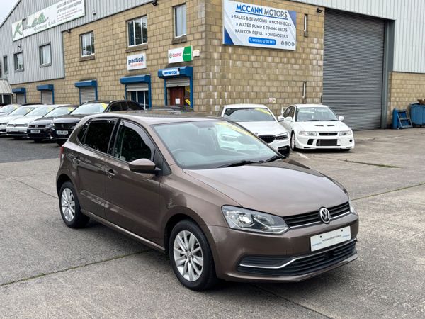 Volkswagen Polo Hatchback, Petrol, 2016, Brown