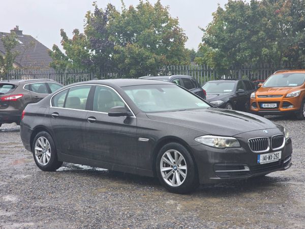 BMW 5-Series Saloon, Diesel, 2014, Brown