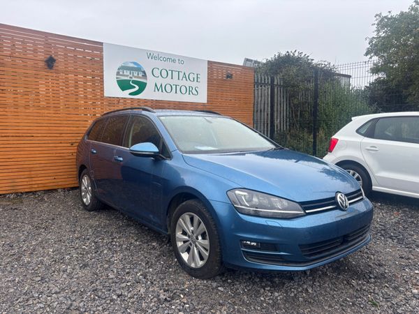 Volkswagen Golf Estate, Petrol, 2015, Blue