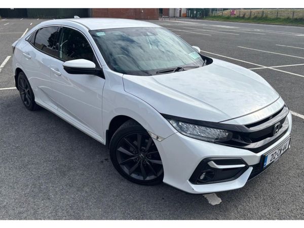 Honda Civic Hatchback, Petrol, 2021, White