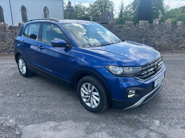 Volkswagen T-Cross Estate, Petrol, 2022, Blue