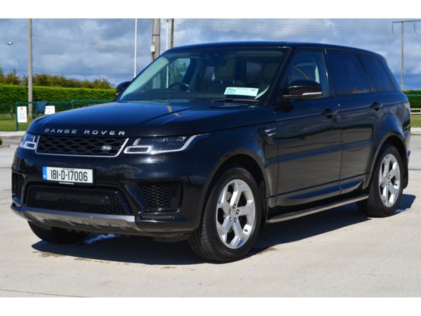 Land Rover Range Rover Sport Estate, Diesel, 2018, Black