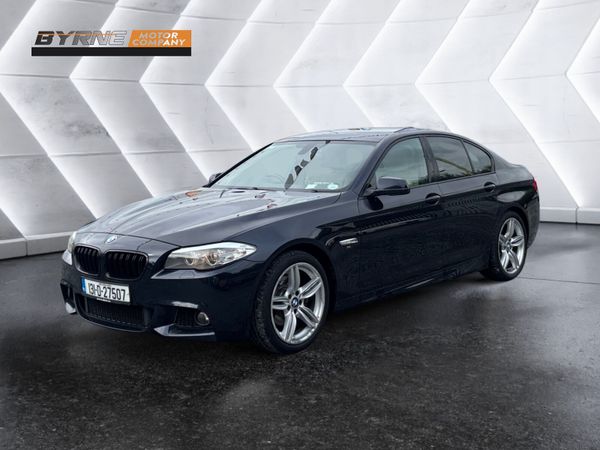 BMW 5-Series Saloon, Diesel, 2013, Black