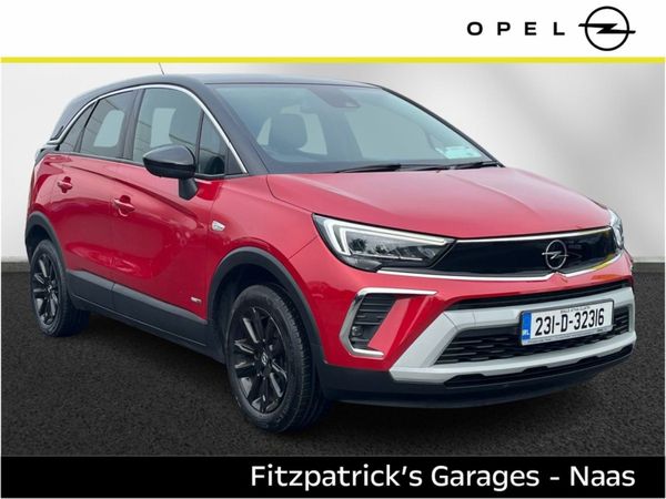 Opel Crossland X SUV, Petrol, 2023, Red