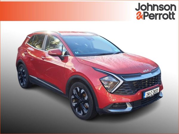 Kia Sportage SUV, Petrol Plug-in Hybrid, 2024, Red
