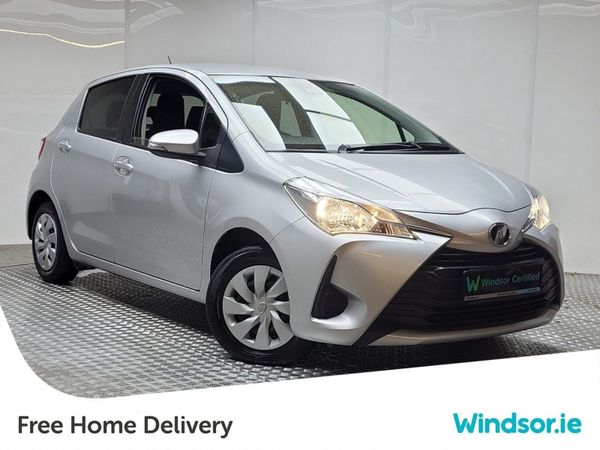 Toyota Vitz Hatchback, Petrol, 2019, Silver