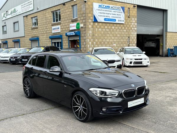 BMW 1-Series Hatchback, Diesel, 2016, Black