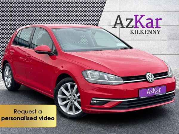Volkswagen Golf Hatchback, Diesel, 2017, Red