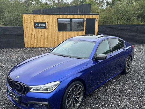 BMW 7-Series Saloon, Diesel, 2017, Blue