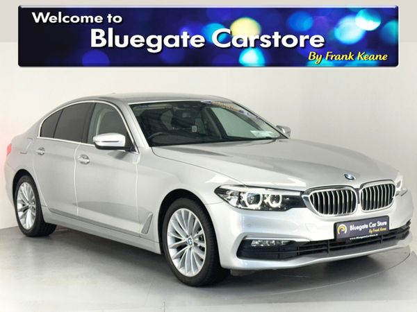 BMW 5-Series Saloon, Diesel, 2018, Silver